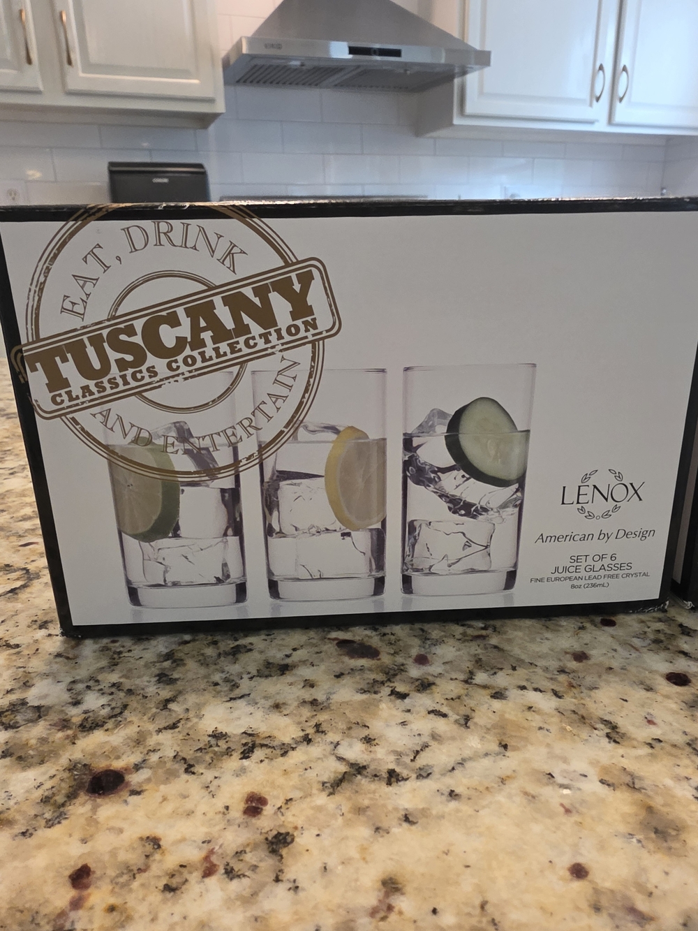 Lenox Tuscany Classics Clear Juice Glasses - Set of 12